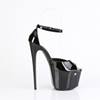 Pleaser - JUBILANT15 Sandale à bride à la cheville, Pole dance chaussures - Noir Product image
